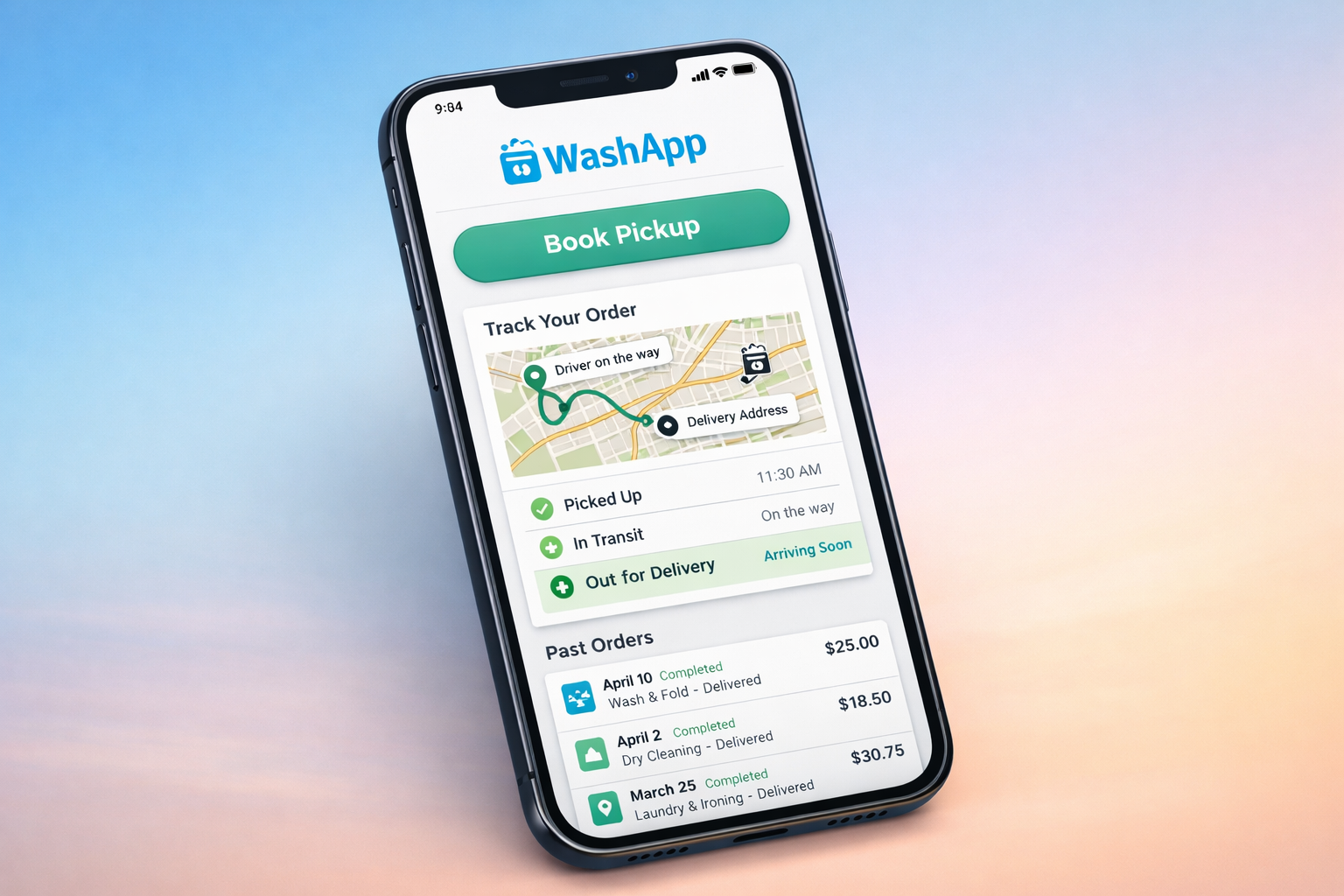 تتبع. احجز. استرخ.